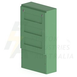 fibreglass green electrical pillar cabinet